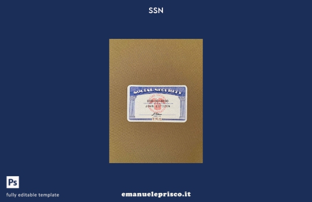 modello FRONTALE con sfondo in tessuto beige scuro photolook USA SSN stile verif